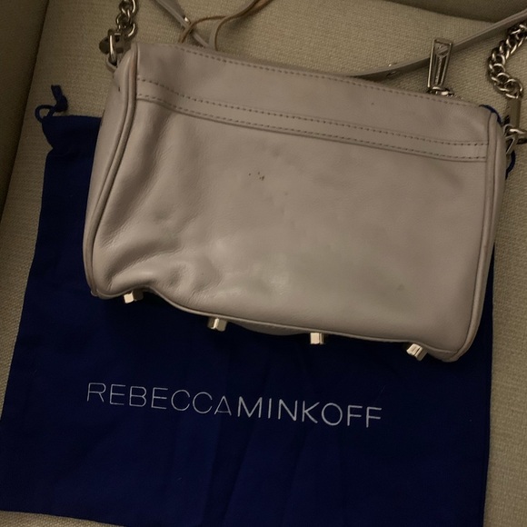 Rebecca Minkoff Grey Mini MAC crossbody bag - Picture 3 of 11